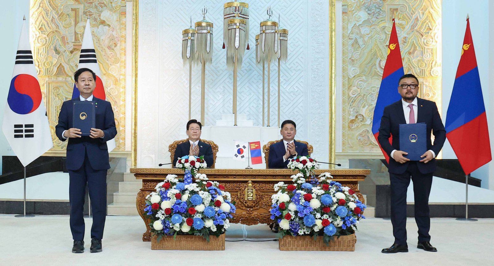 韓-몽골, 핵심광물·AI 협력 확대…제2암센터 건립 추진
