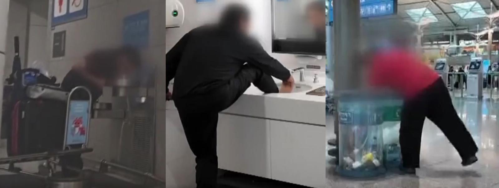 “공항이 노숙인 아지트?”…장기 체류로 이용객 눈살·미화원 고충