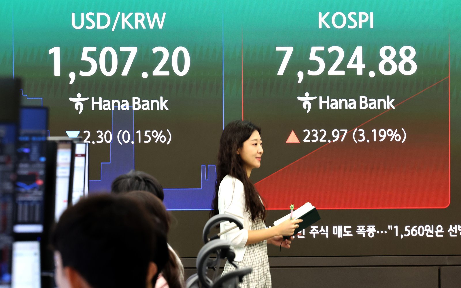 원·달러, 1501.4원 마감…이틀째 1500원대
