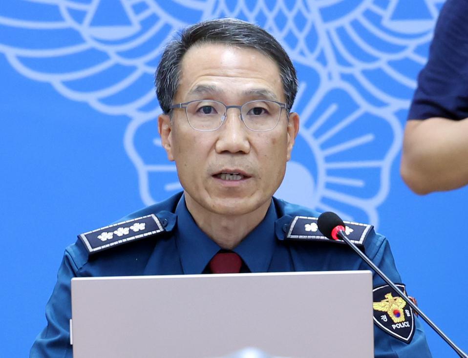 “장윤기 사건 책임자 엄벌”… 고개 숙인 경찰청장 대행