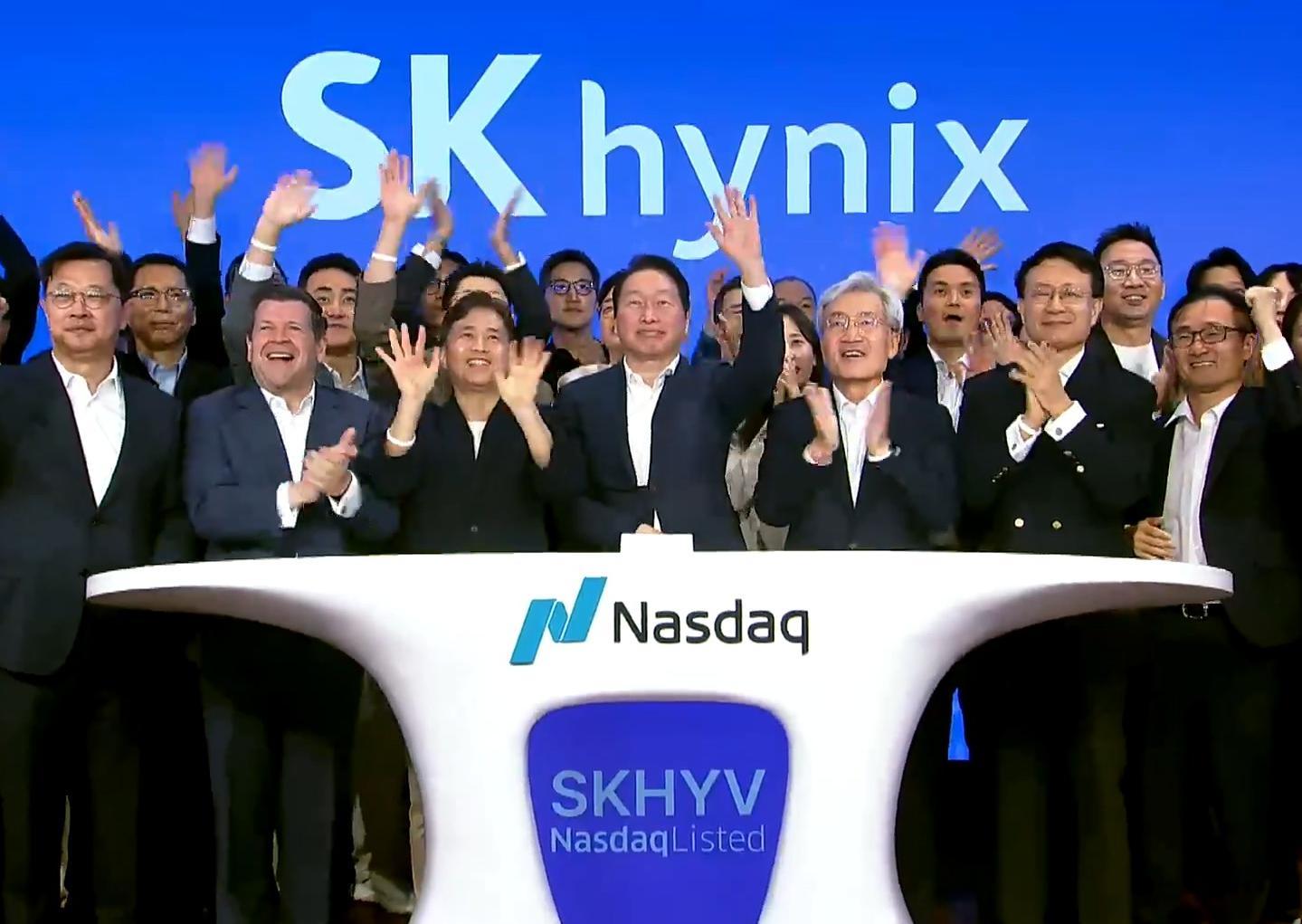 나스닥 입성한 SK하이닉스 ‘40조원 잭팟’