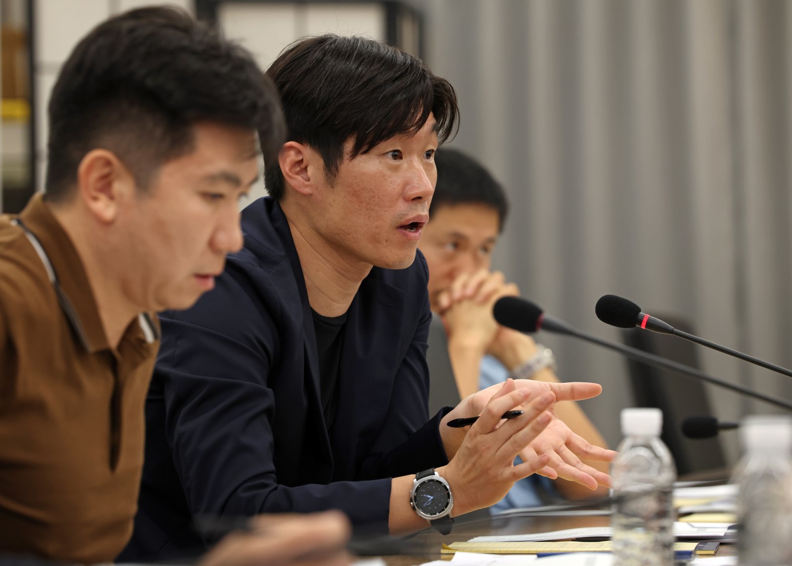 박지성 K-축구 혁신위원장 “회장 궐위시 60일 이내 선출 규정 개정”