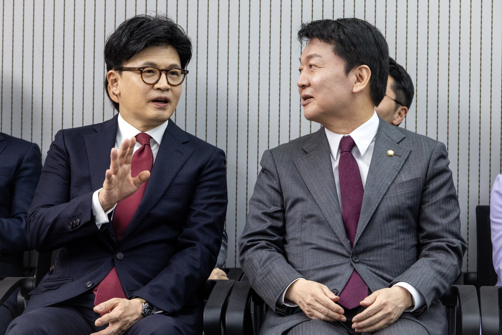 국힘 계파 신경전…안철수 ‘韓 창당 응원’에 친한계 의원들 반발