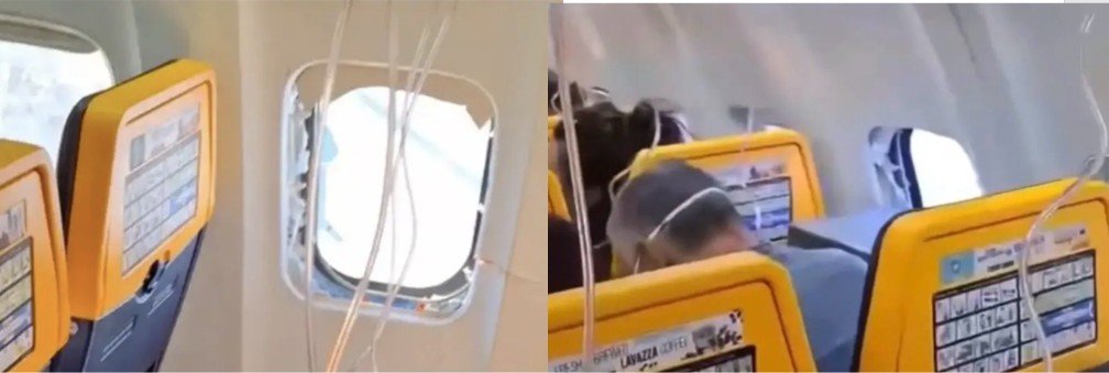 “손 놓지 마”…상공 6000m 기체 밖으로 휩쓸린 남편을 구한 아내의 사투