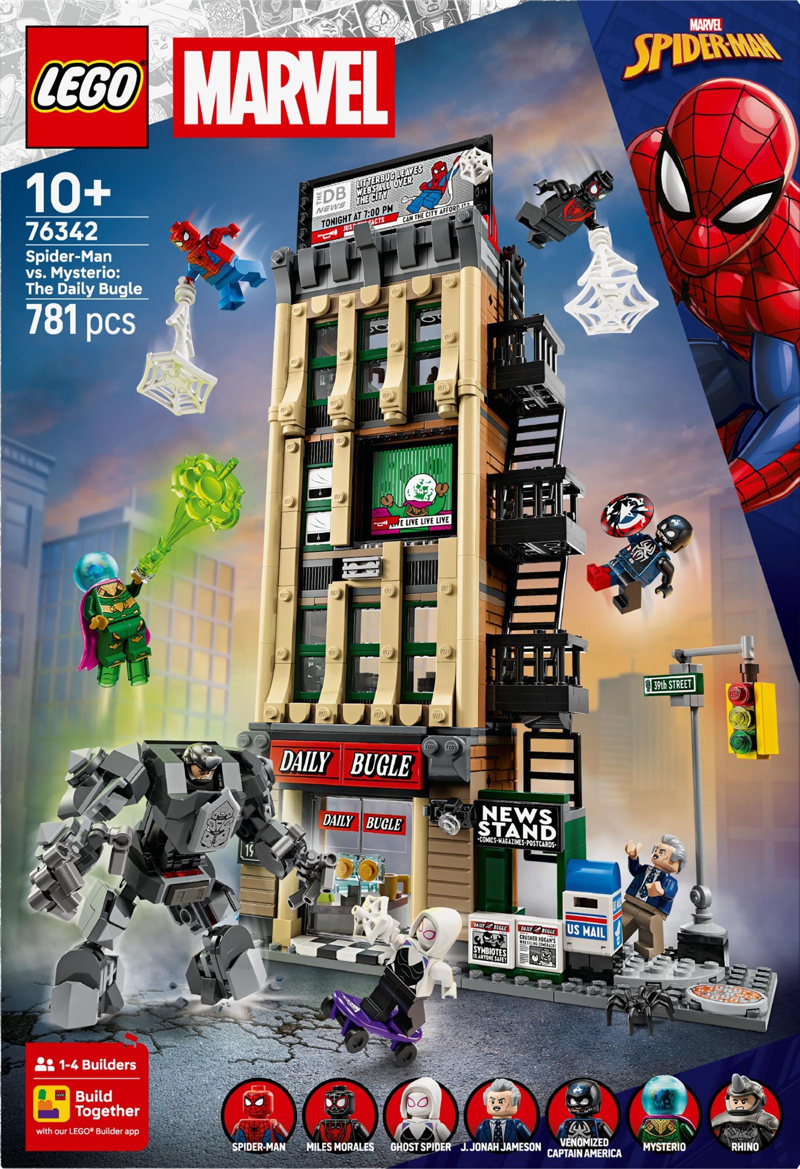 레고 스파이더맨 대 미스테리오.