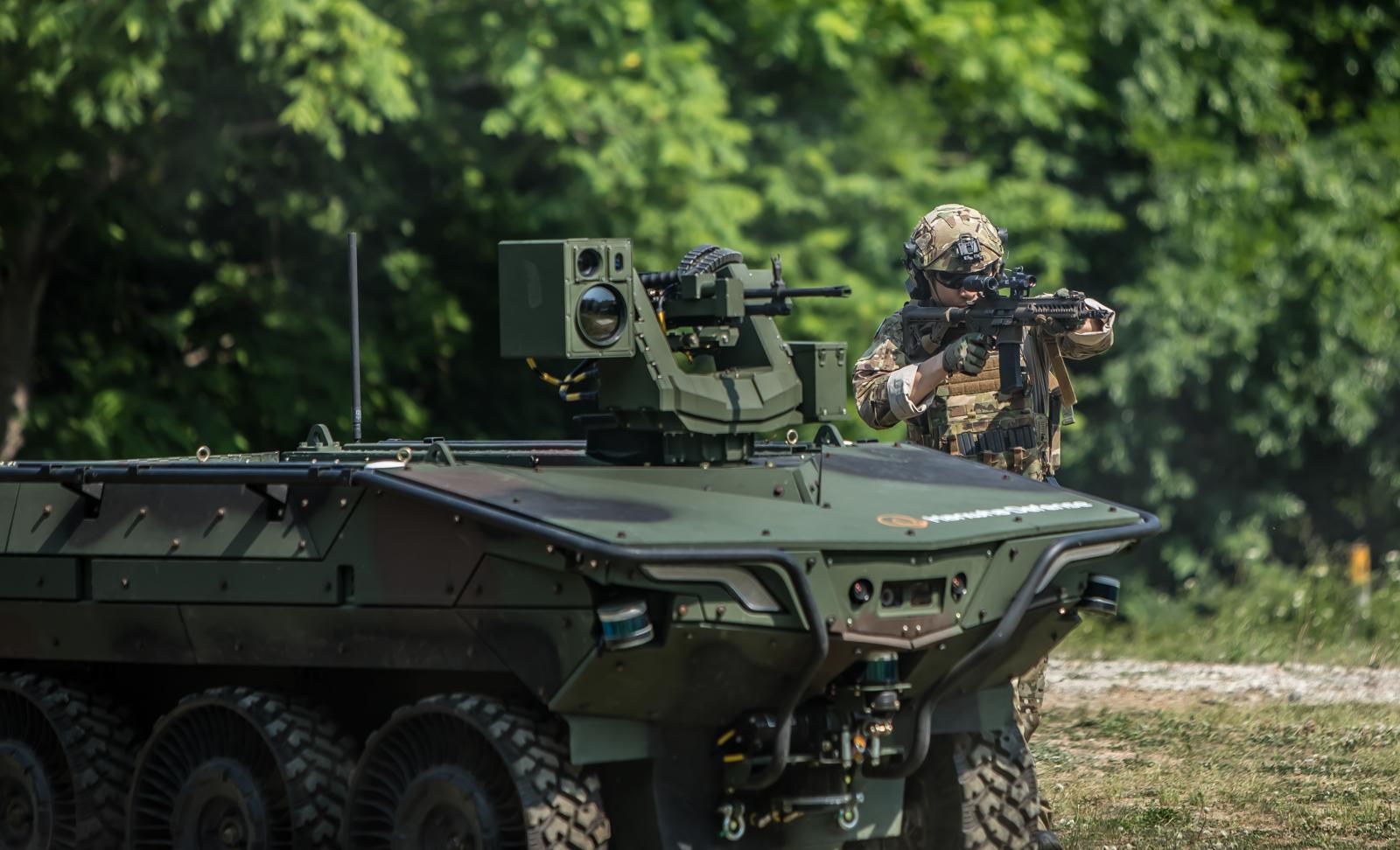 South Korea Selects Hanwha's Arion-SMET for First Multi-Purpose Unmanned Vehicle Program