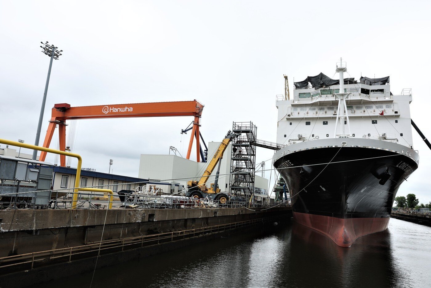 Hanwha shipyard secures $2 billion U.S. contract for missile test vessels