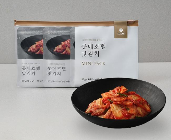 공항 면세점서 만나는 ‘롯데호텔 김치’… 세계인 입맛 사로잡는다