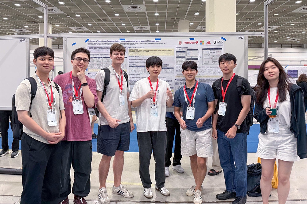 ICML 2026에 참석한 퓨리오사AI 임직원들 출처=퓨리오사AI