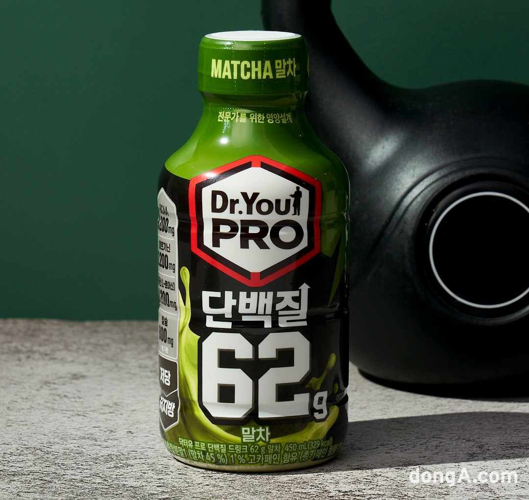 오리온, 고함량 단백질 시장 공략… ‘닥터유PRO 62g 말차’ 승부수
