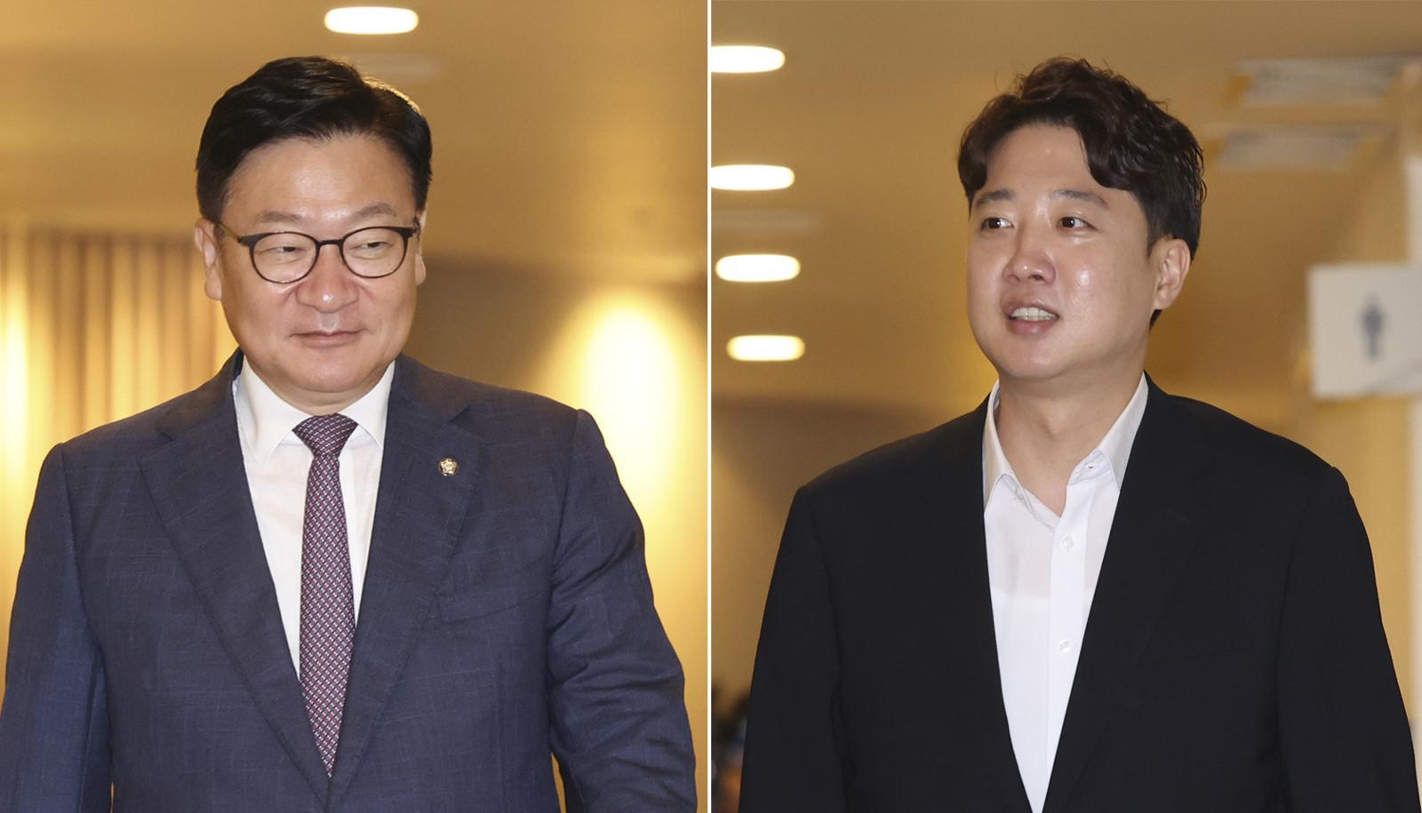 정점식-이준석 오찬 회동…“보완수사권 등 공통 과제 논의”