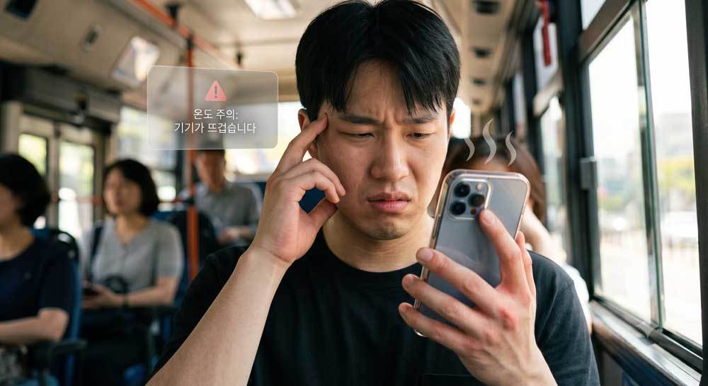 여름철 스마트폰 과열 주의보…원인과 대책은?