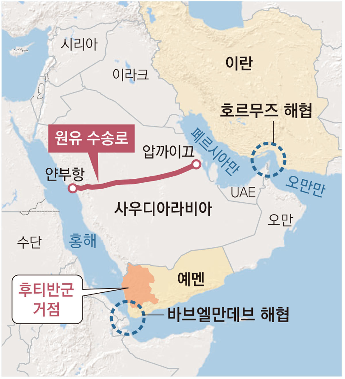 [단독]“美, 호르무즈 해협에 한국 군함 파견 요청”