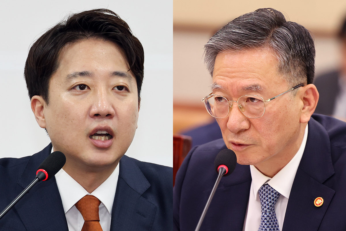 이준석 “사직상서로 맞선 정성호…李 공소취소 전에 물러나려”