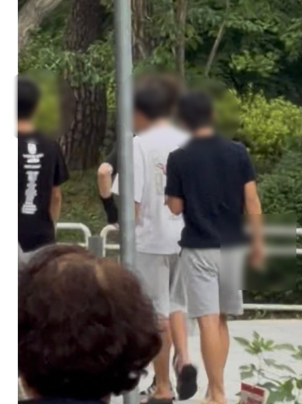 Middle Schoolers Caught Smoking Openly on Sidewalks