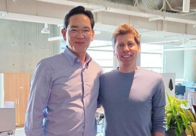 이재용-샘 올트먼 오픈AI 美본사서 회동…AI 협력 논의한 듯
