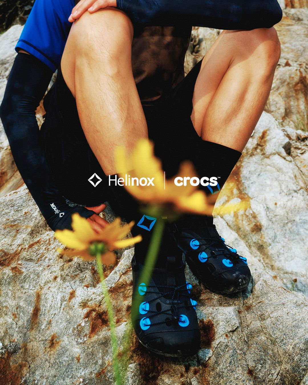 Helinox collaborates with Crocs, extending outdoor gear identity to footwear