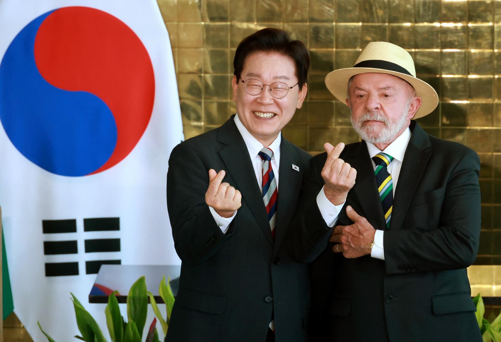 ‘소년공 닮은꼴’ 李-룰라…李 “노동자 정체성 잃지 않을 것”