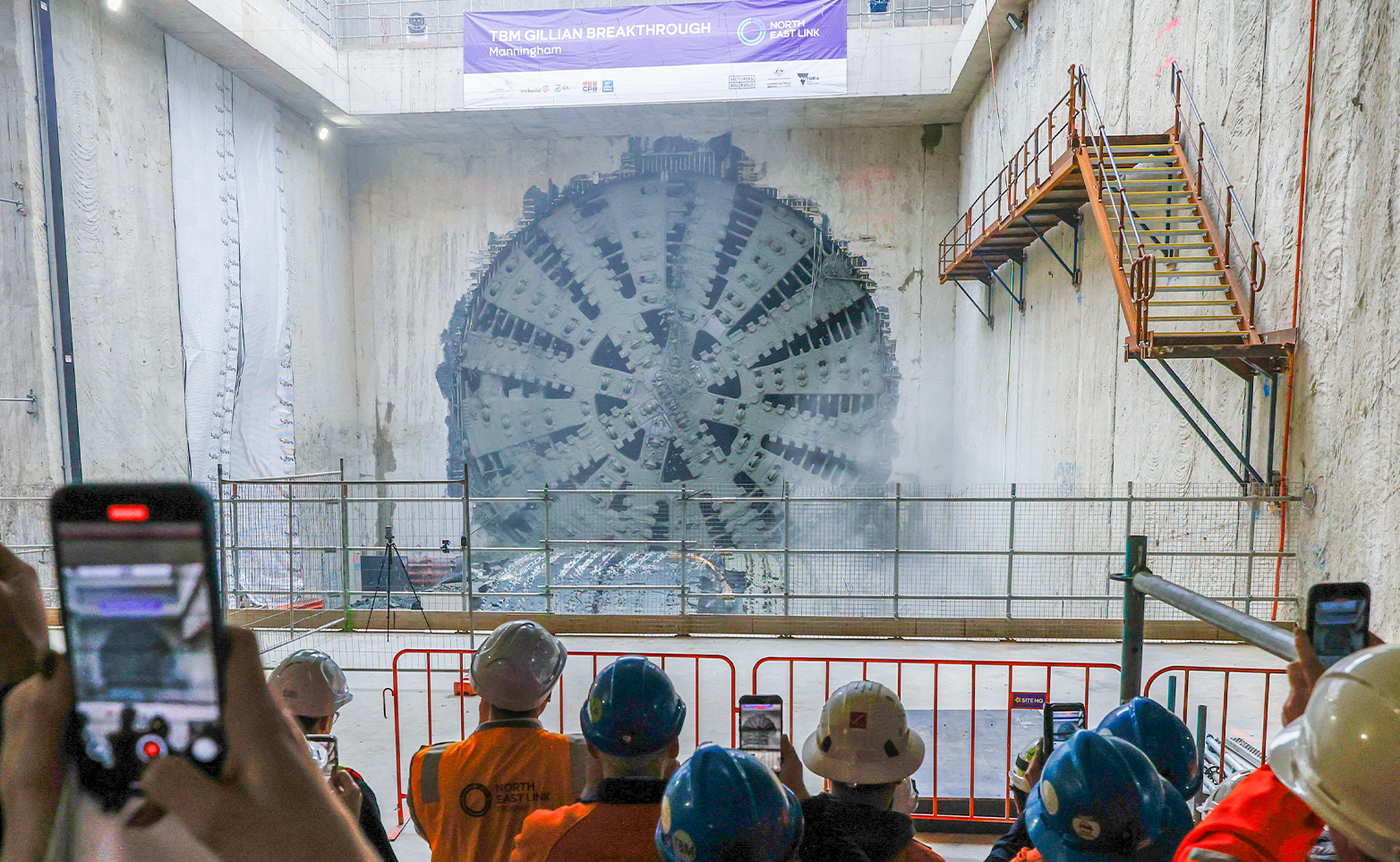 GS E&C completes tunnel excavation for $7.4 billion Australian road project