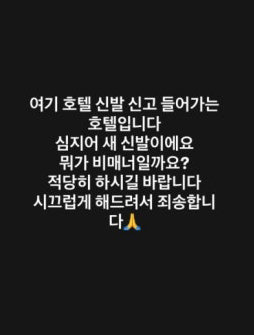 손담비, 비매너 비판에 “신발 신고 들어가는 호텔…적당히 하길”