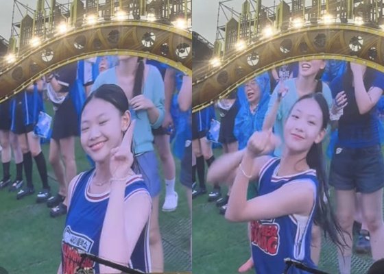 싸이, 콘서트서 여학생 즉석 캐스팅 “매니저, 연락처 받아라”