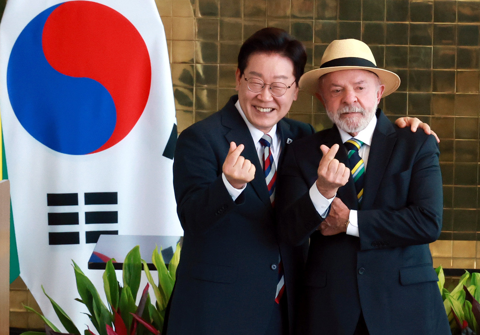 이재명 “브라질과 차세대 민항기·광물·뷰티서 큰 성과 만들 것”