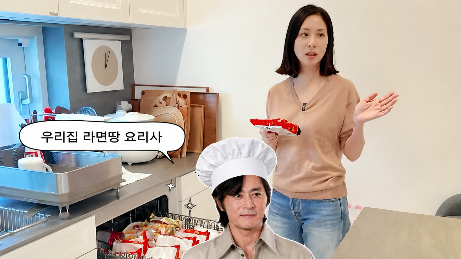 Actress Ko So-young uses $3,000 dishwasher as ramen storage