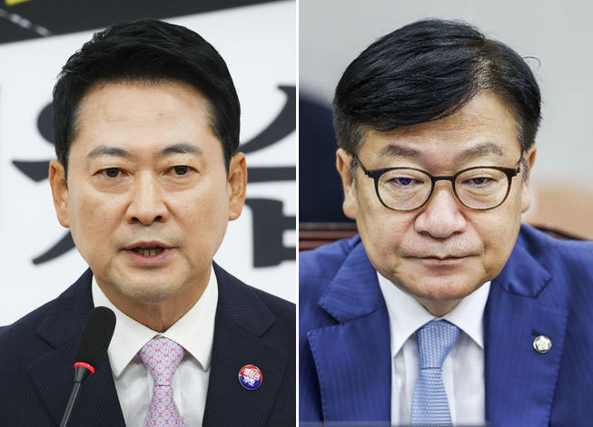 투톱 노선이견 국힘 내부 “당원 중심때 선거 패배”