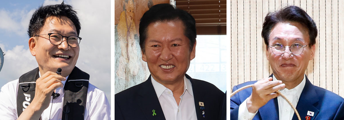 與 당대표 지지율, 정청래-김민석 오차범위내 초박빙 접전