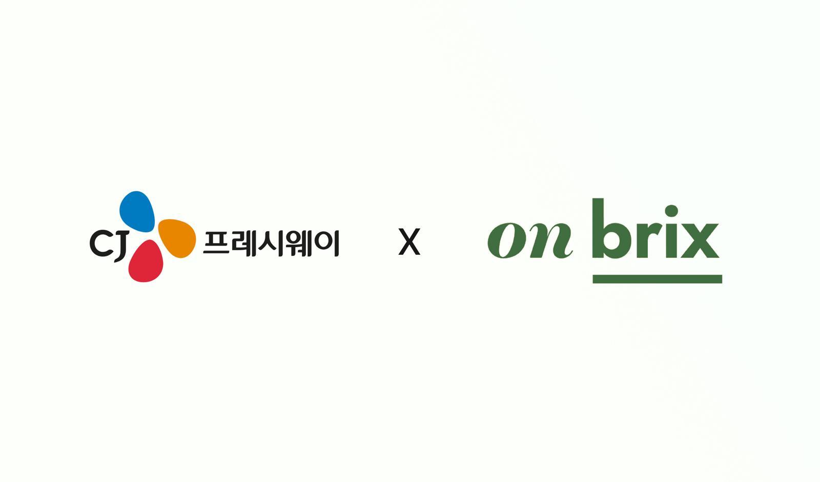 “구내식당서 대극천 복숭아 맛본다”…CJ프레시웨이, ‘온브릭스’ 손잡고 고품질 과일 공급
