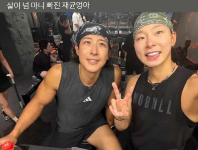 황재균, 얼굴 반쪽 됐네…“살 너무 많이 빠져”