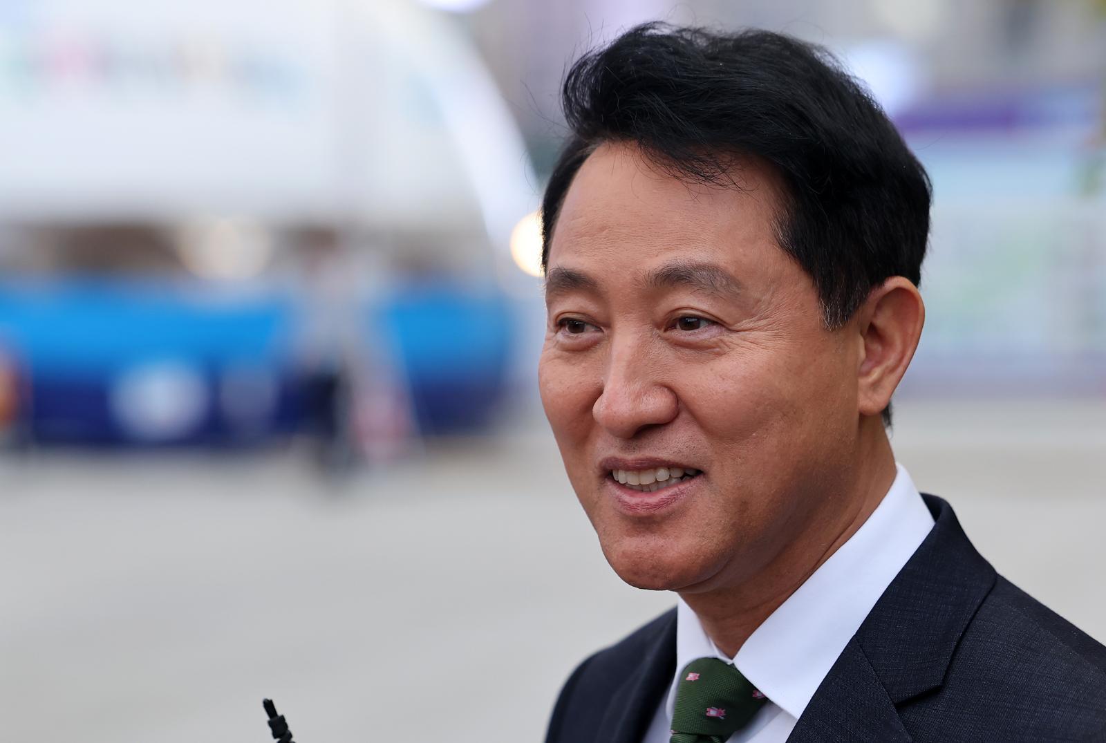 Seoul Mayor Oh Se-hoon appeals conviction on illegal poll expense charges