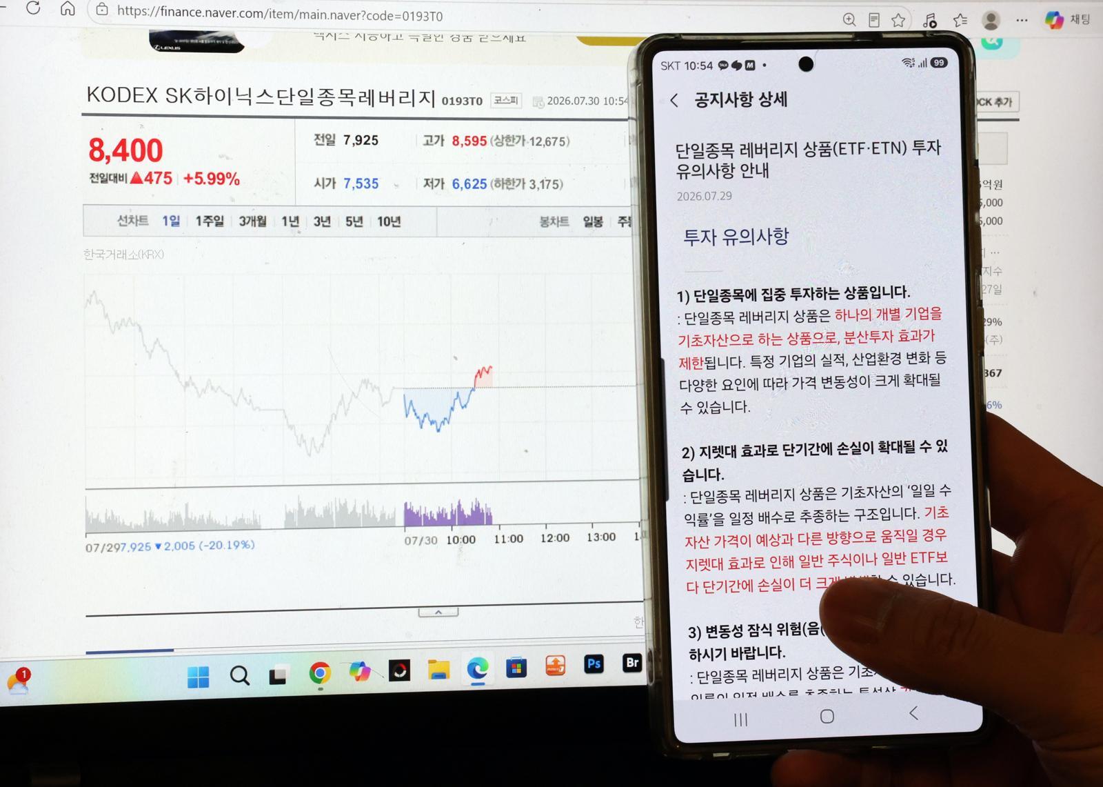 Investor Suffers Devastating 3 Billion Won Loss in Two Months on Leveraged Tech Stocks