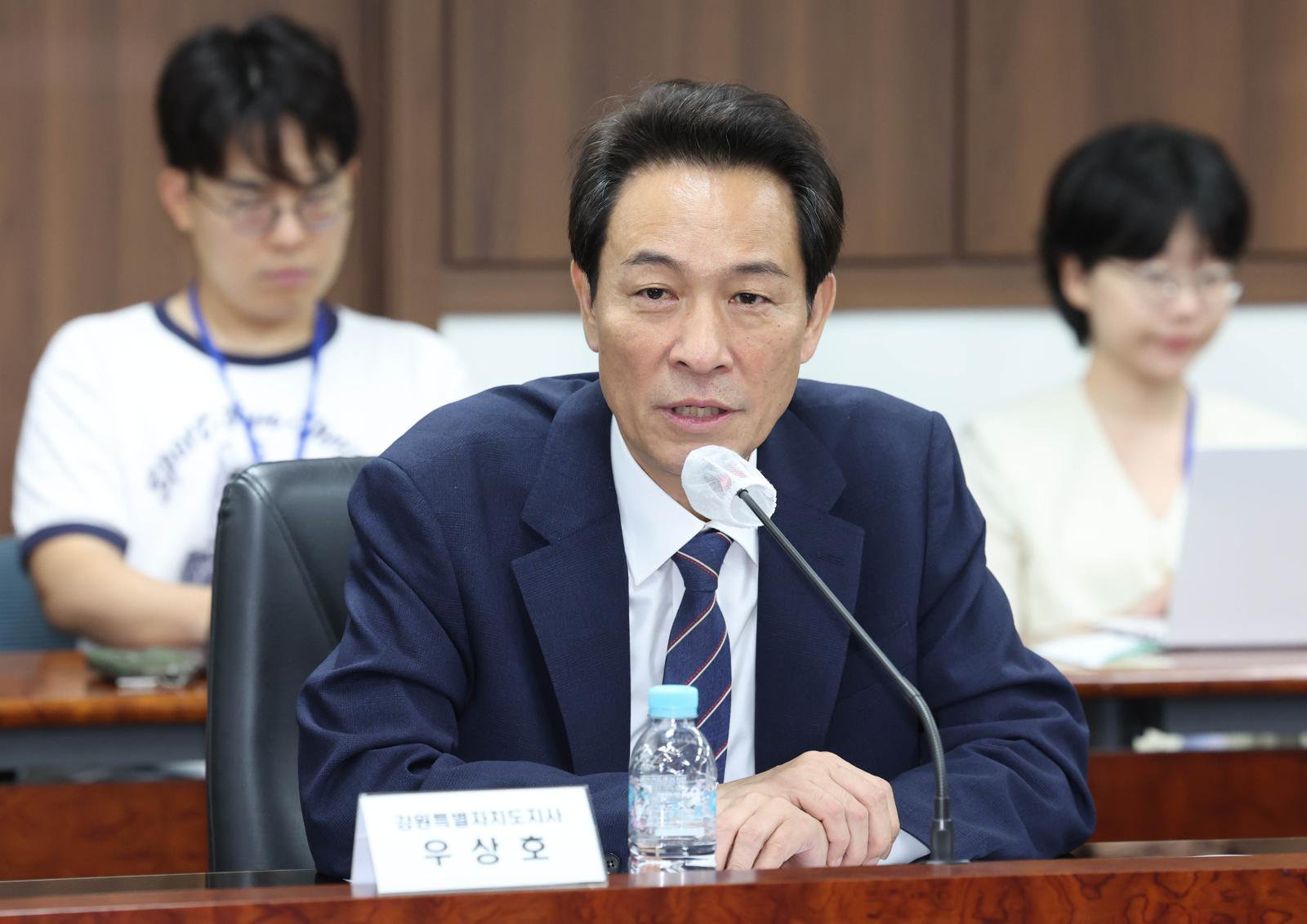 우상호, 유시민 겨냥 “제3의 빅스피커‘들이 대통령 끌어들이면 안 돼”