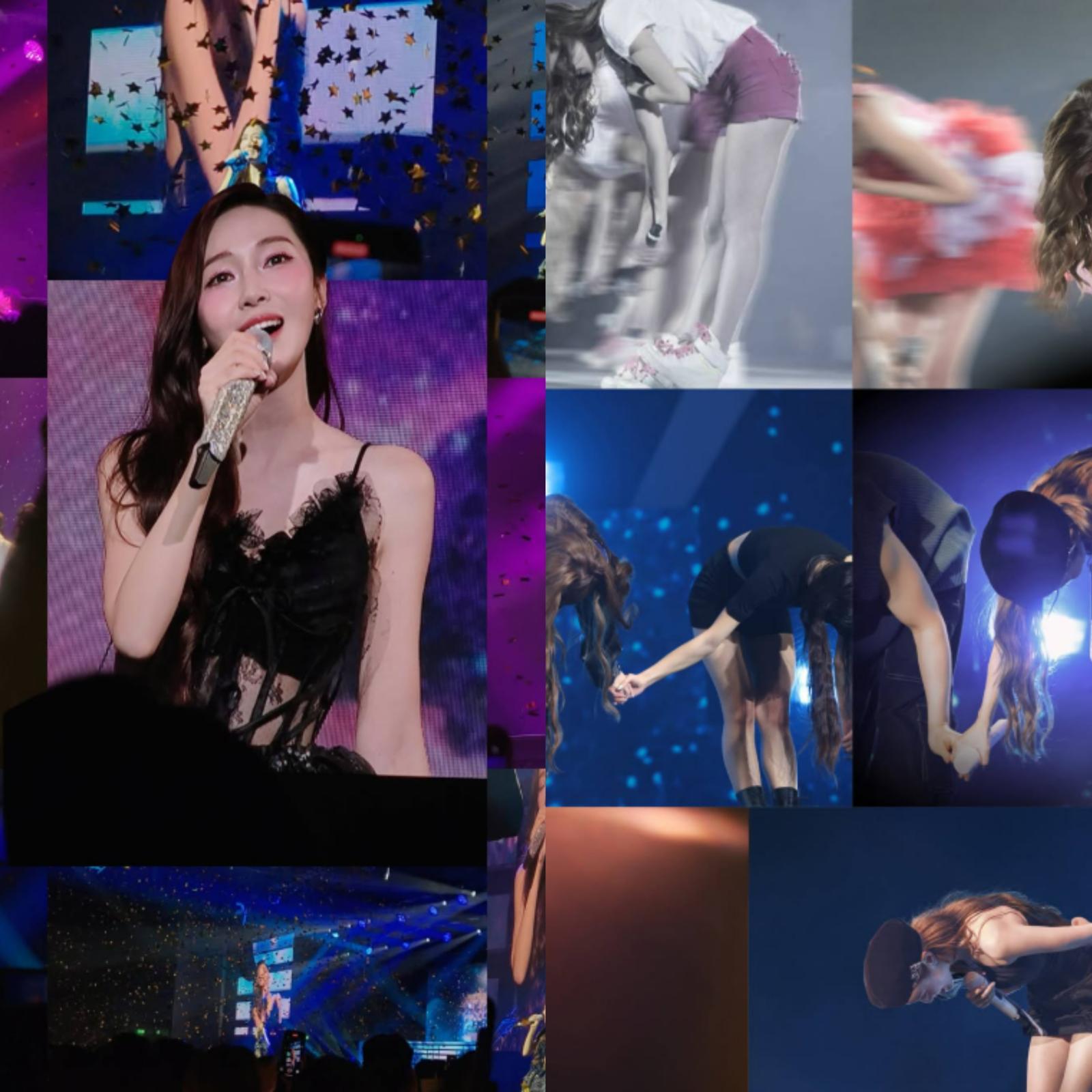 무대마다 고개 숙인 제시카, 19주년 자축 “여정 함께해줘 감사”