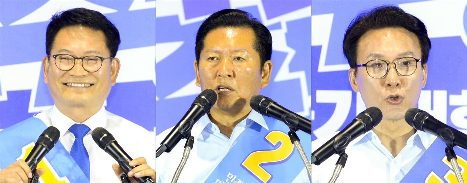‘호남 대전’ 앞두고…김민석은 의원, 정청래는 단체장 세몰이