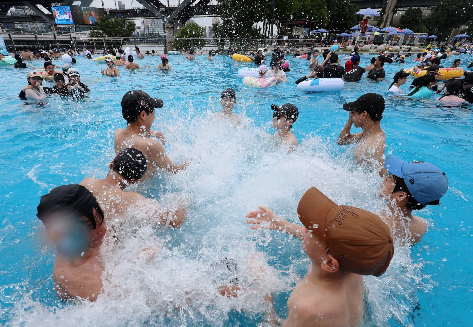 Seoul's Han River pools face calls to restrict tattoos amid music complaints