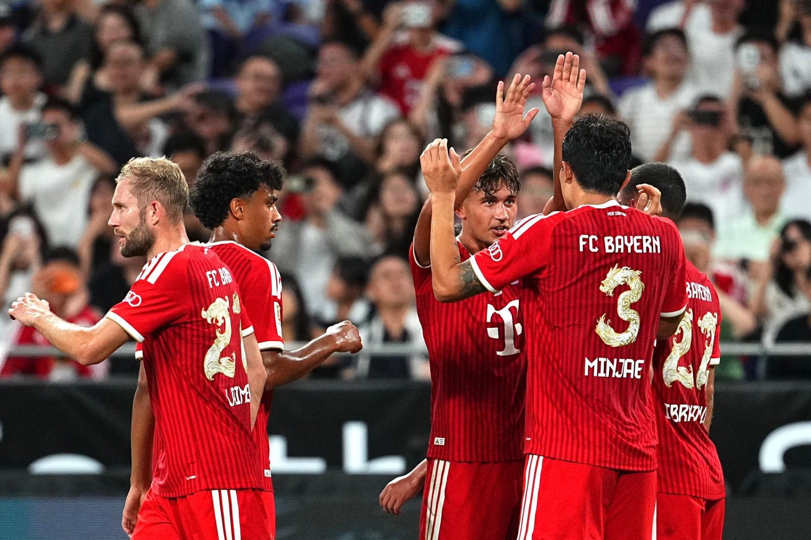 Kim Min-jae's opening goal leads Bayern past Aston Villa for second Asian tour win