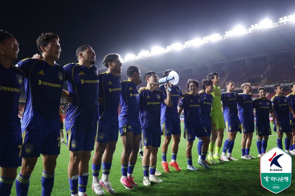 울산, ‘동해안 더비’ 2-0 완승…‘네게바 해트트릭’ 제주 5위 도약