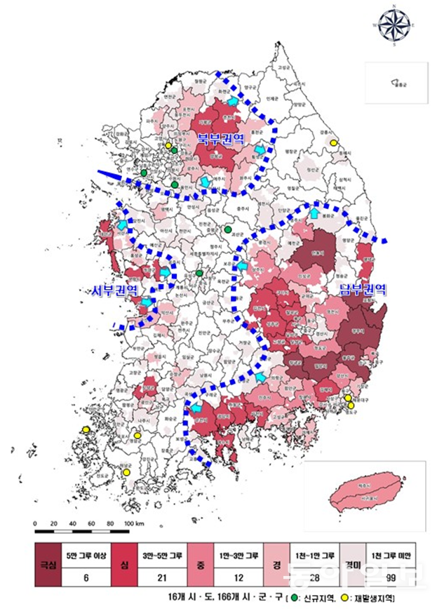 소나무 천적 재선충병 막는 400km 방제벨트 구축