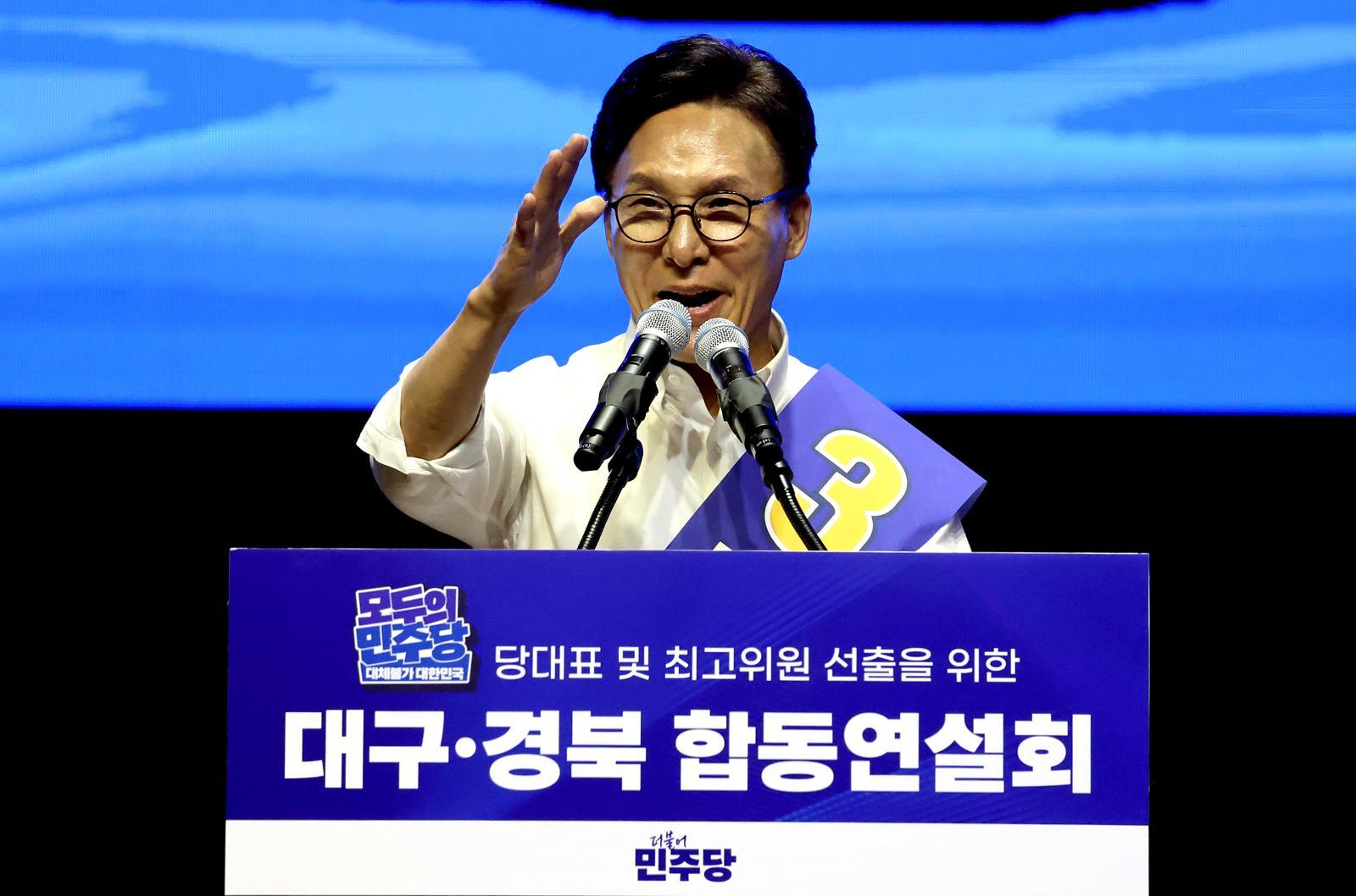[속보]강원·TK서 김민석 이겼다…與 전대 ‘우세’ 흐름 이어가