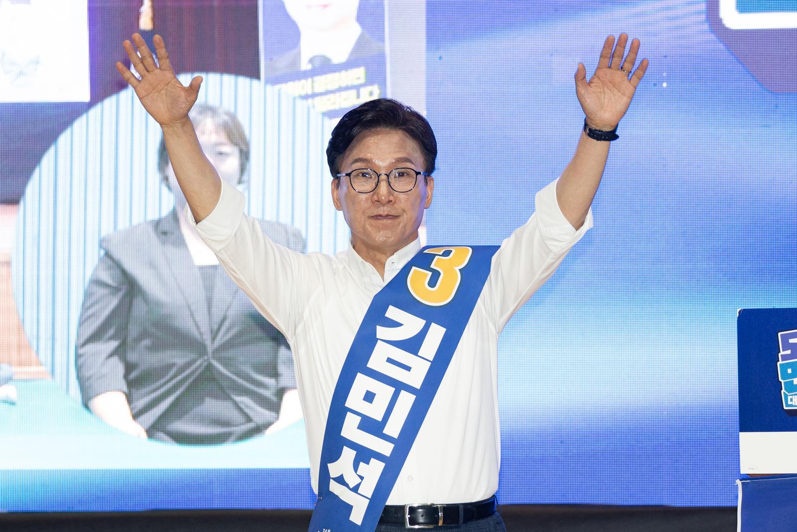 김민석, 강원·TK서도 이겼다…누적 1위, 정청래와 격차 벌려