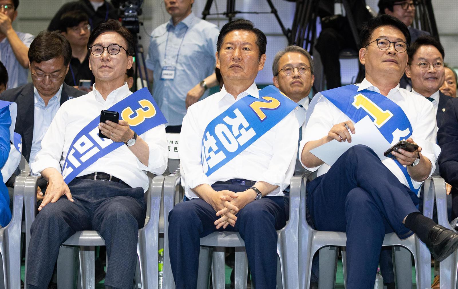 김민석, 박빙 1위로 역전… 이번 주말 호남서 승부 갈린다