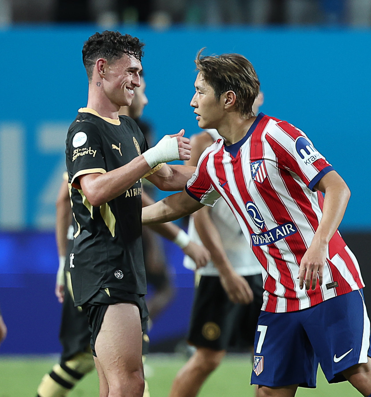 Foden praises Lee Kang-in after their first match: 'He's a very good player'