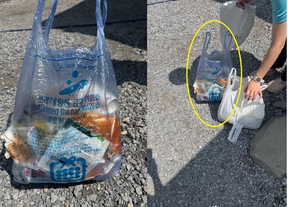 日 가미코치 산장 “안산시 봉투에 쓰레기가”…韓 관광객 무단투기 논란