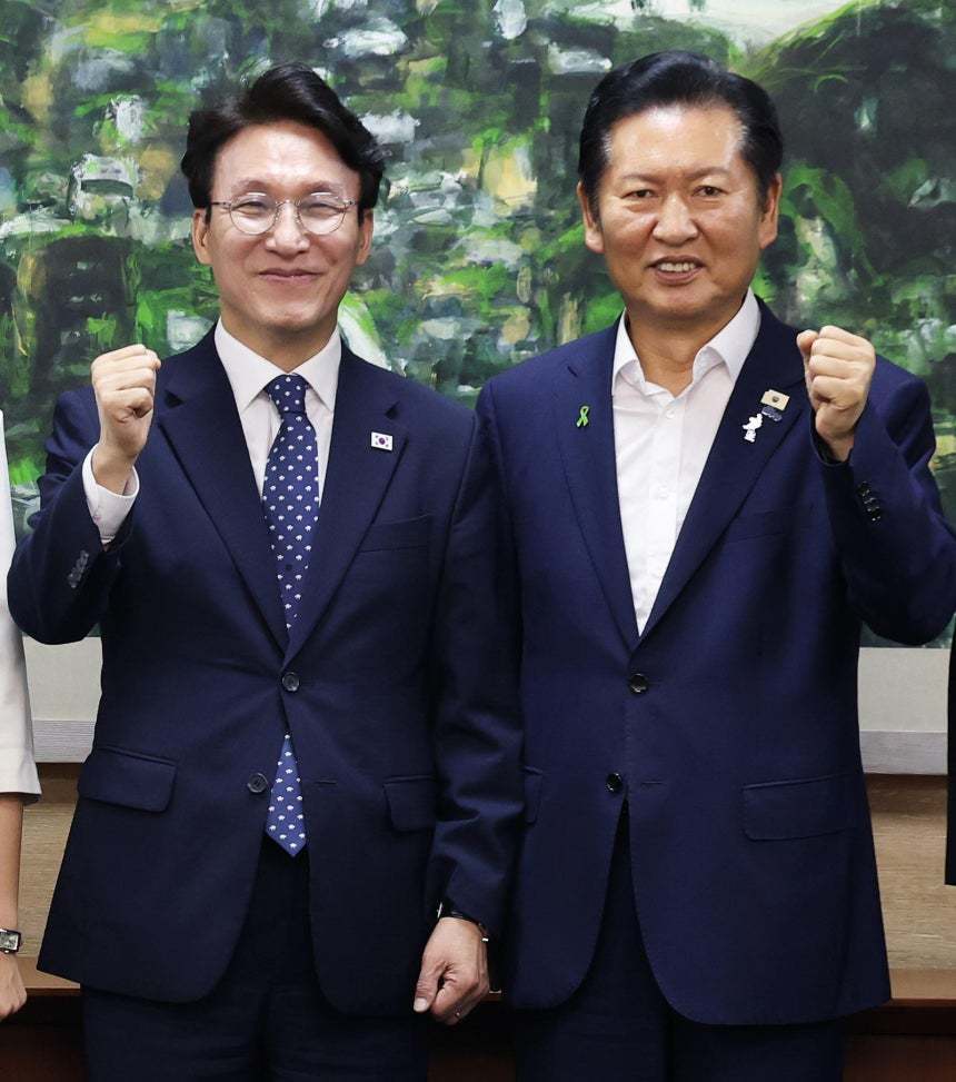 김민석 “선호투표로 이길 수 없어” 정청래 “이성윤 찍어달라”