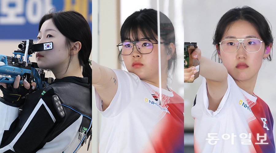 파리 올림픽 빛낸 ‘금빛 삼총사’ 반효진·오예진·양지인…AG도 金 정조준