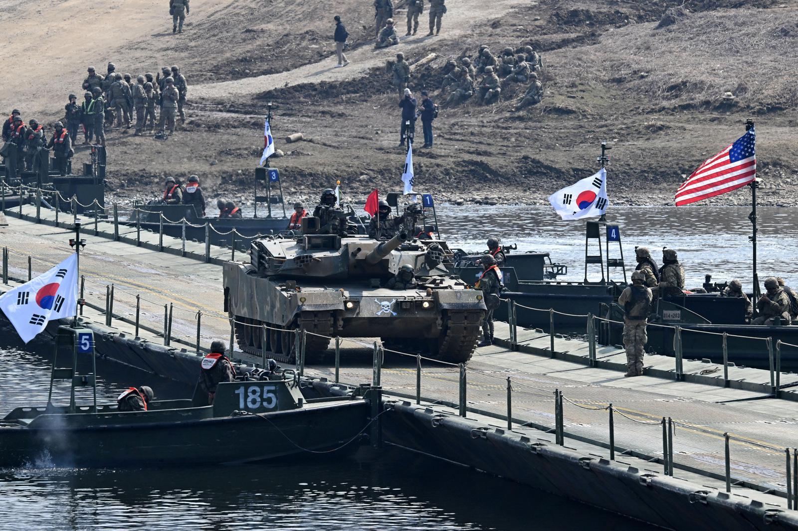 한미 기동훈련 또 축소… UFS기간 작년 22회→올해 14회