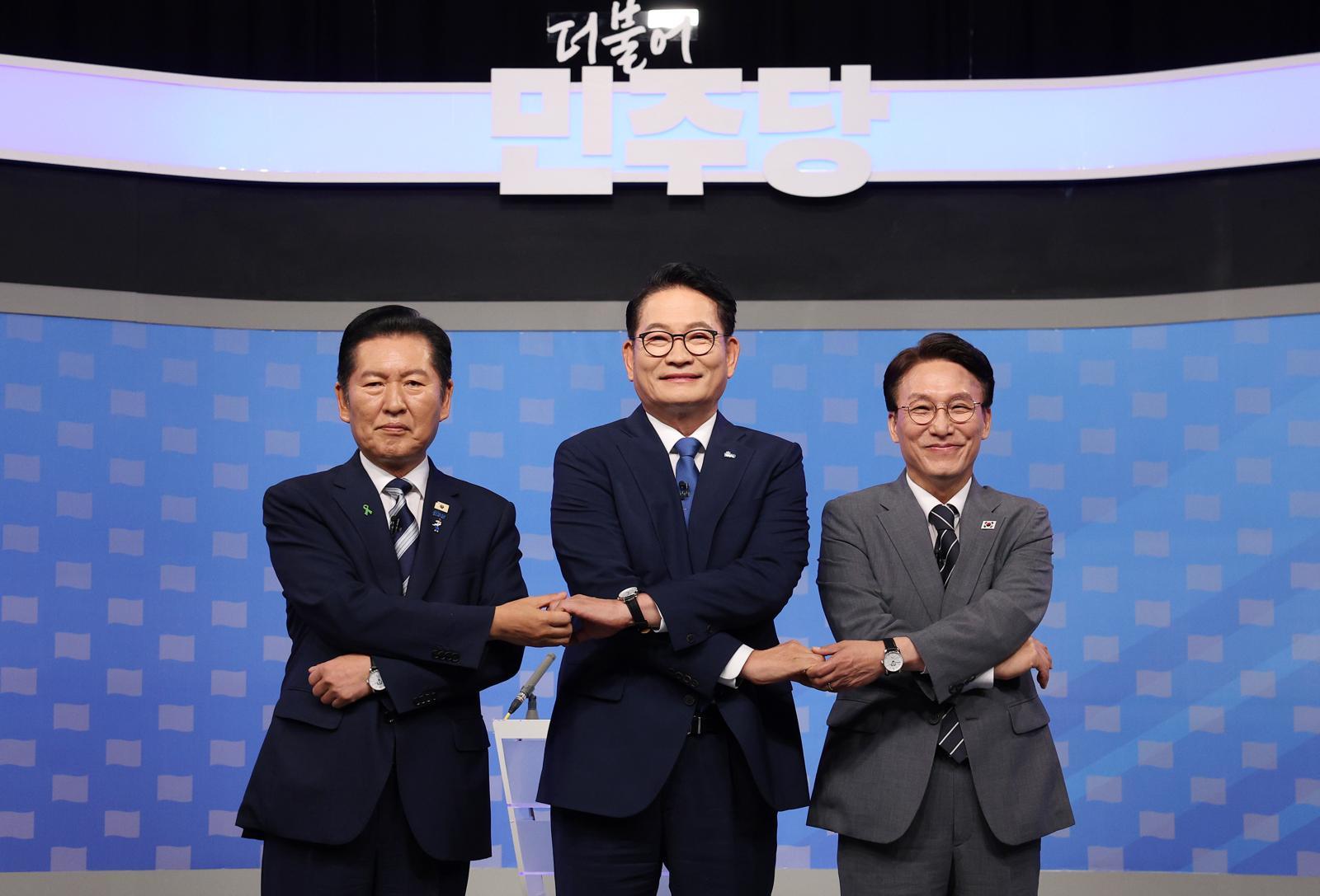 김민석 “지지난 대선 망쳐먹어” 정청래 “탈당 트라우마 있나”