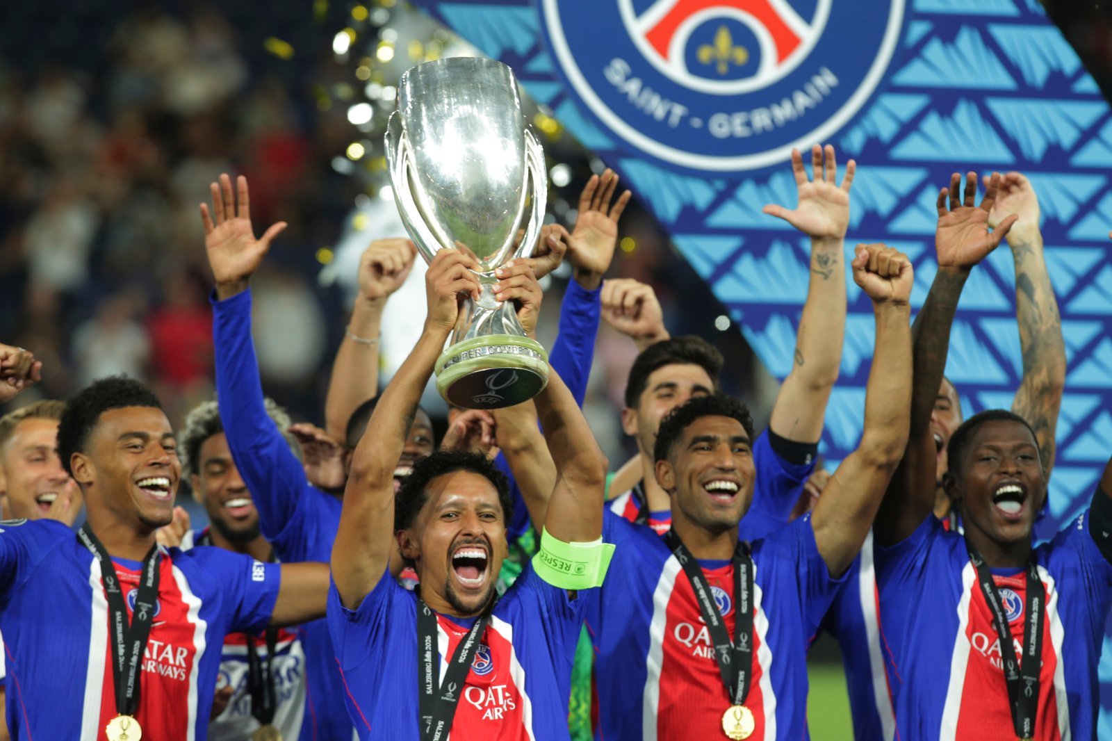 이강인 떠난 PSG, 아스톤빌라 꺾고 UEFA 슈퍼컵 2연패